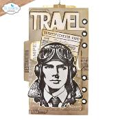 The property of - clear stamp + dies