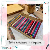 Boîtes empilable - moyenne