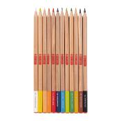 12 crayons de couleurs