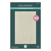 3D embossing folder - Petunia cascade