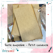 Petit couvercle pour boite empilable