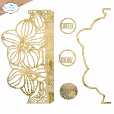 Borderpage with flowers - Dies Planner Essentials