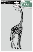 Pochoir Dco Girafe
