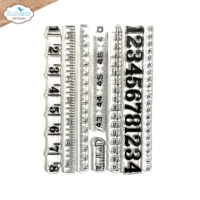 Measurements - clear stamp