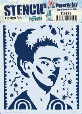 Pochoir 481 by Lynne Perrella