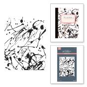 BetterPress plate - Memo splatters