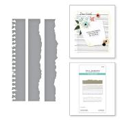 Cutting dies - Torn paper edges