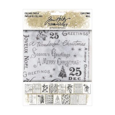 Collage paper christimas 25 Tim Holtz