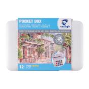 Pocket Box Aquarelle - 12 godets + 3 offerts