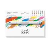 Set de 6 marqueurs opaques - Copic Acrea - Vivid