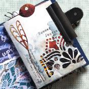 Butterfly pocket insert - Art Journal dies