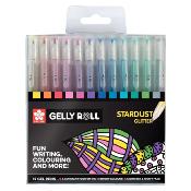 Gelly Roll - Stardust glitter - 12 pièces