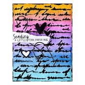 Cutting dies - Deckle edge script