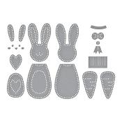 Cutting dies - Felt carrot companion - Nichol Spohr