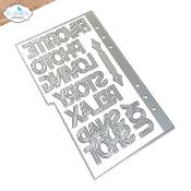 Page with large tab 1 - Dies Planner Essentials