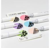 Set de 6 marqueurs opaques - Copic Acrea - Light