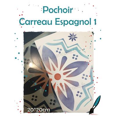 Pochoir Carreau Espagnol 1