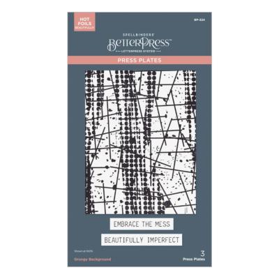 BetterPress plate - Grungy background