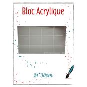 Bloc Acrylique 21*30cm