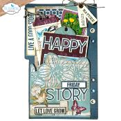 Pocket with flowers - Dies Planner Essentials