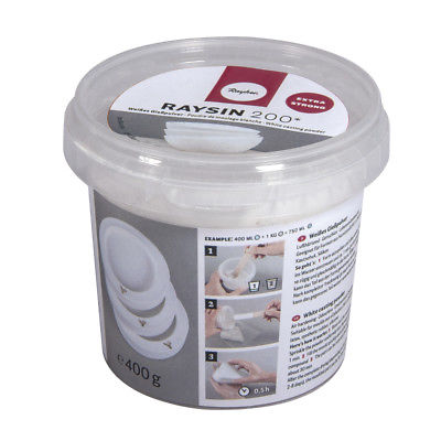 Plâtre (poudre de moulage) Raysin 200 - 400g - EXTRA STRONG