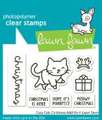 Tampons Cozy cats christmas add-on