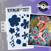 Pochoir 474 by Tracy Scott - L