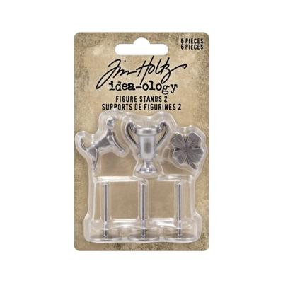 3 ornements supports de figurines - figure stands 2 - Tim Holtz