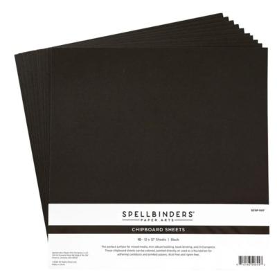 10 chipboard sheets - 12"