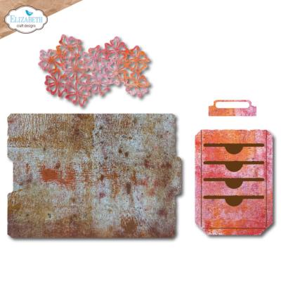 Floral slots file folder - Art Journal Specials