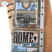 Bold alphabet - clear stamp