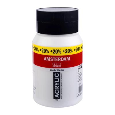 Acrylique Blanc de Titane 600mL